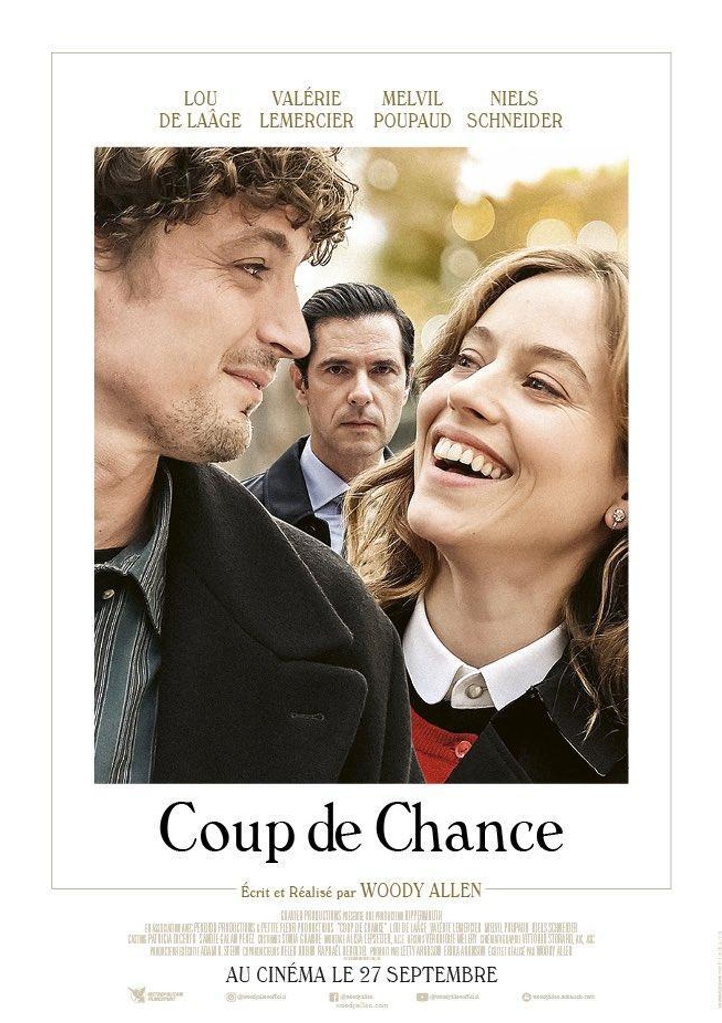 Plakat for 'Coup de chance - Et lykketreff'