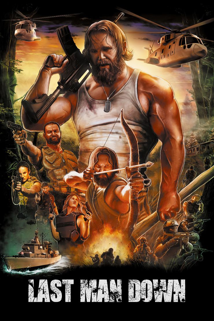 Last Man Down plakat