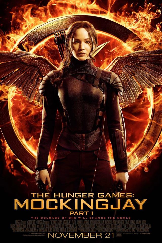 Jennifer Lawrence i The Hunger Games: Mockingjay - Part 1