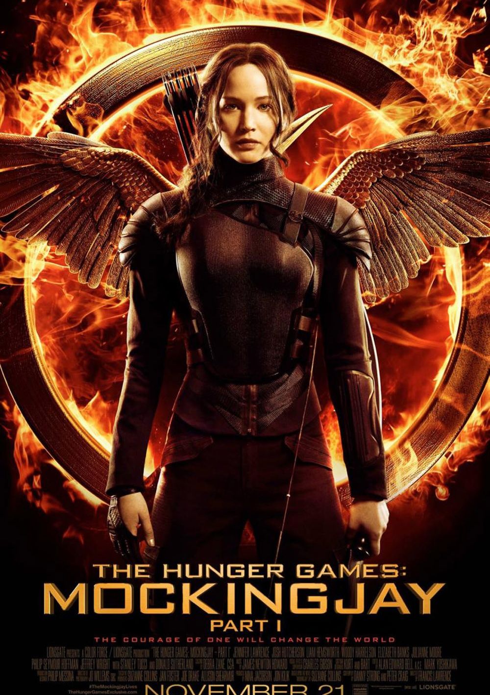Plakat for 'The Hunger Games: Mockingjay Part 1'