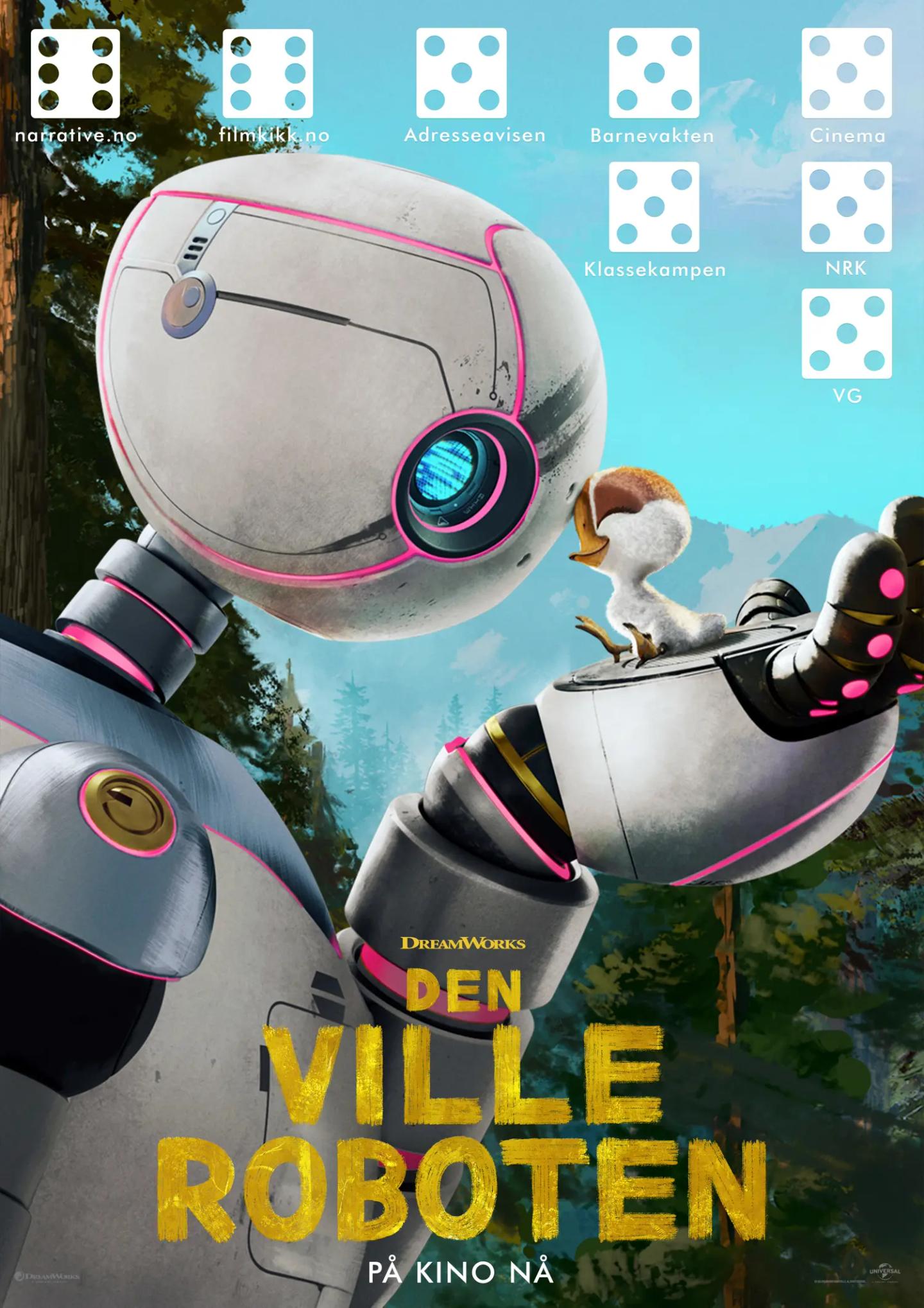 Plakat for 'Den ville roboten'