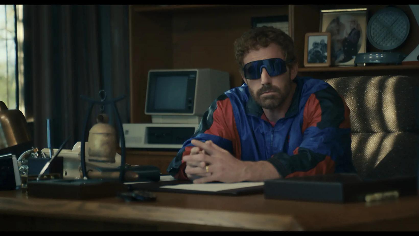 a man wearing sunglasses