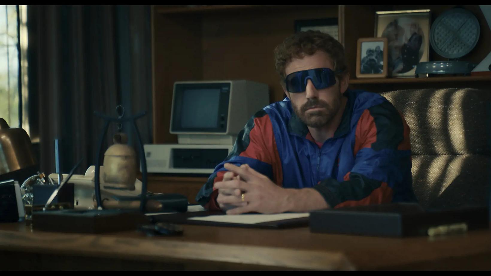 a man wearing sunglasses