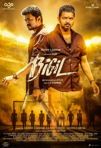 Plakat for 'Bigil - Tamil film'