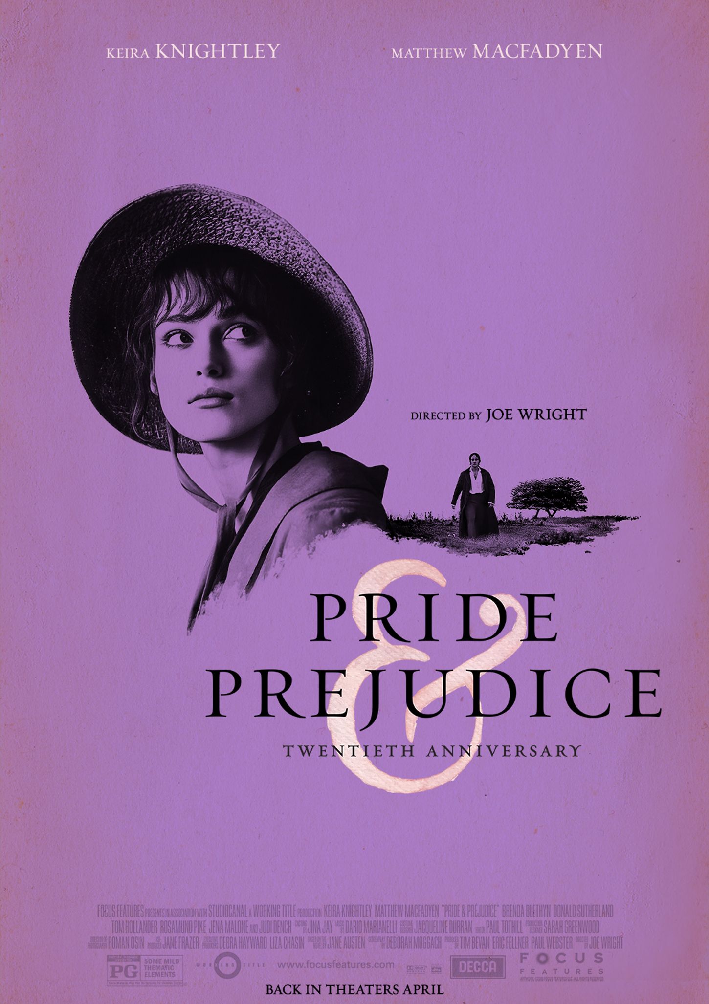 Plakat for 'Pride and Prejudice'