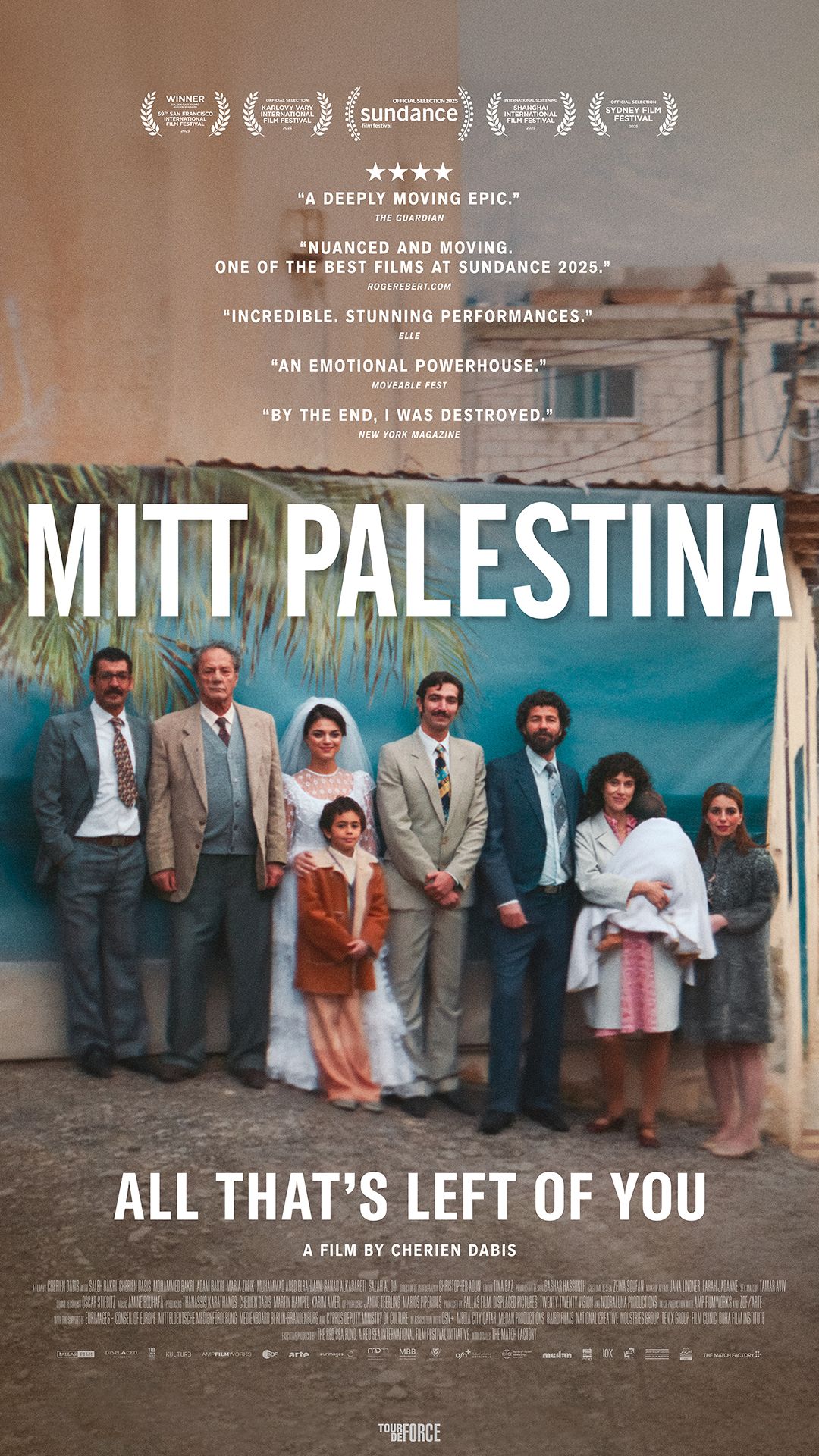 Plakat for 'Mitt Palestina: All That's Left of You'