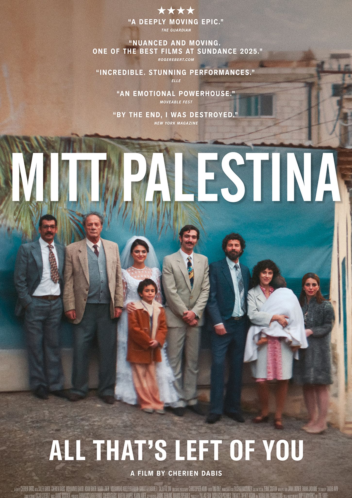 Plakat for 'Mitt Palestina: All That's Left of You'