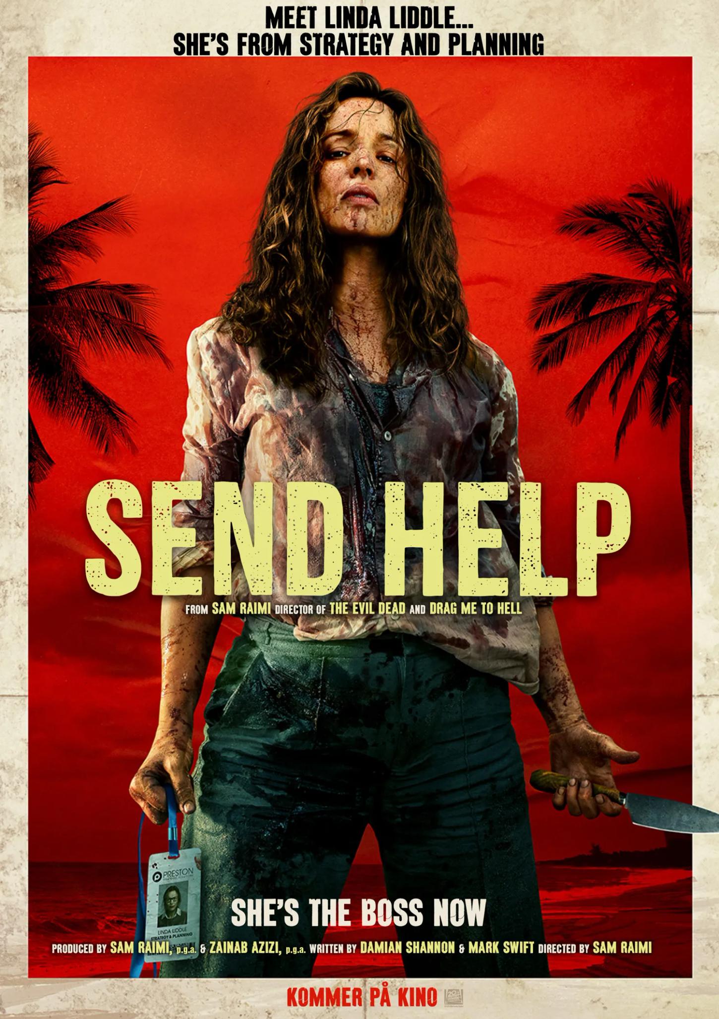 Plakat for 'Send Help'