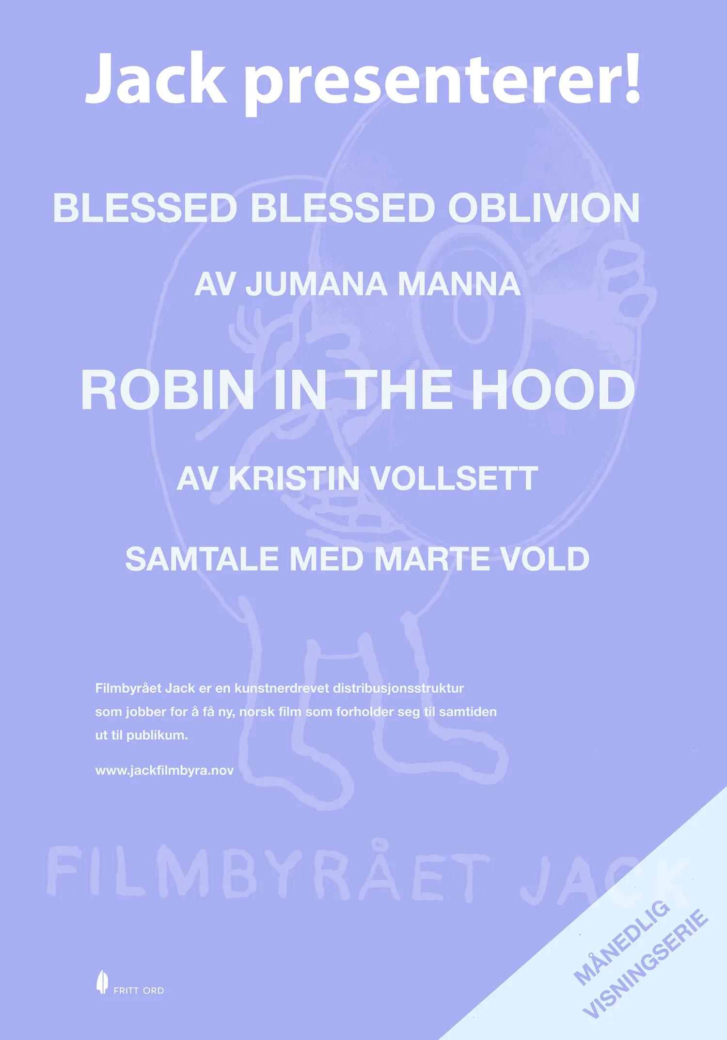 Bilde fra 'Jack presenterer: BLESSED + ROBIN'