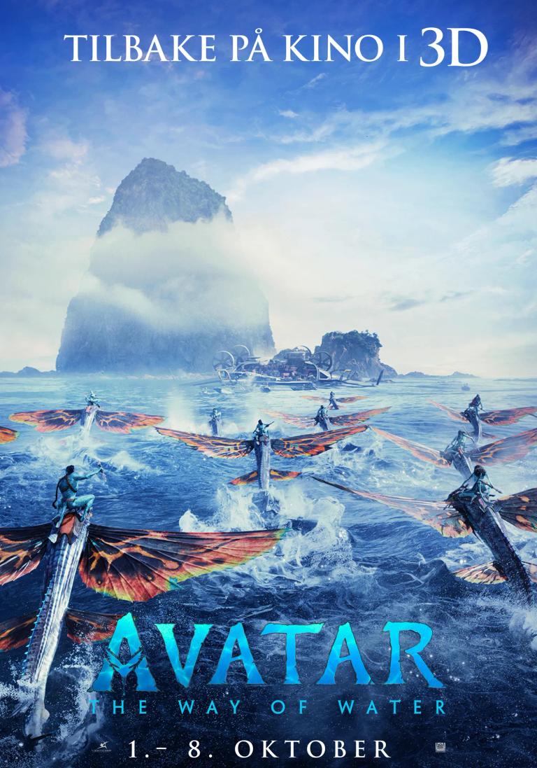 Plakat for 'Avatar: The Way of Water (Relansering 2025)'