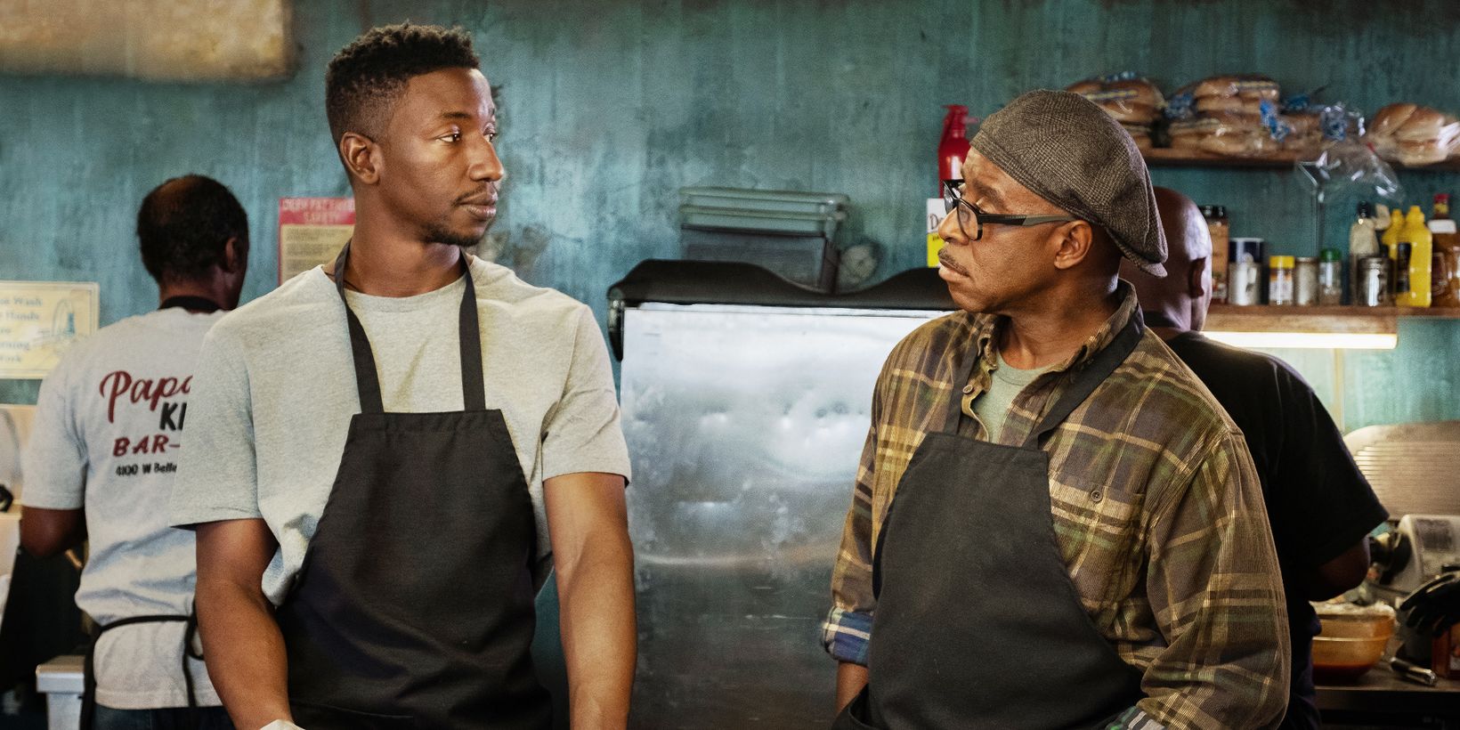 Mamoudou Athie og Courtney B. Vance i Uncorked