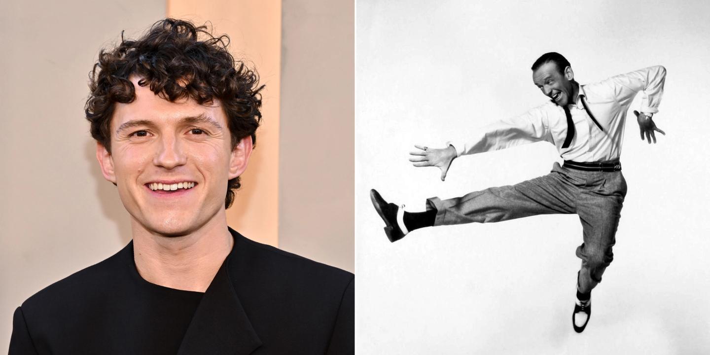 Tom Holland og Fred Astaire