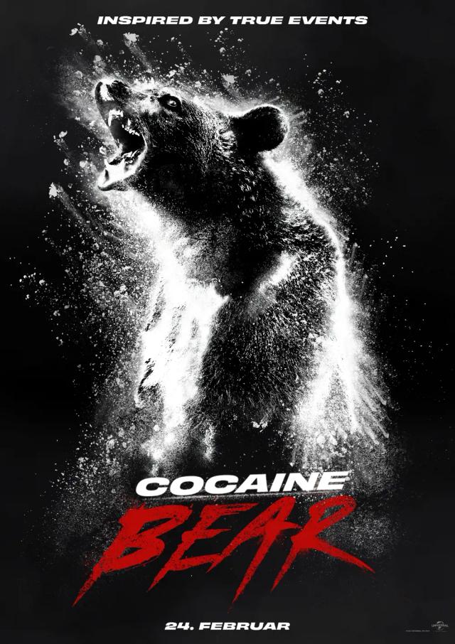 Plakat for 'Cocaine Bear '