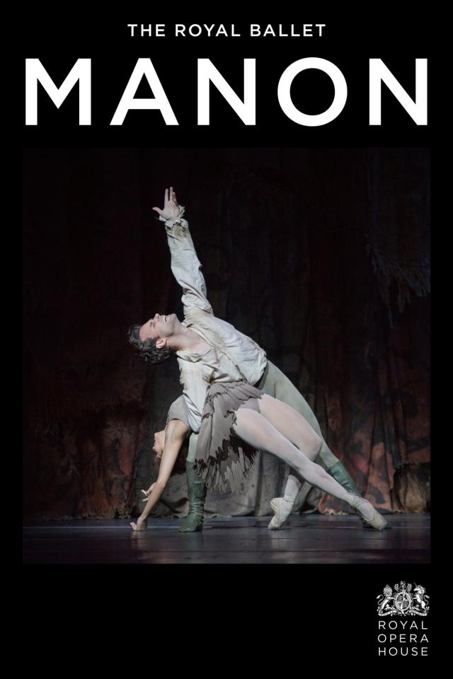 Plakat for 'Royal Opera House 23/24: Manon'