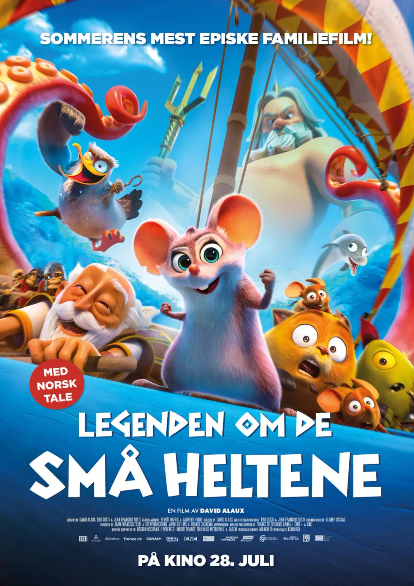 Plakat for 'Legenden om de små heltene'