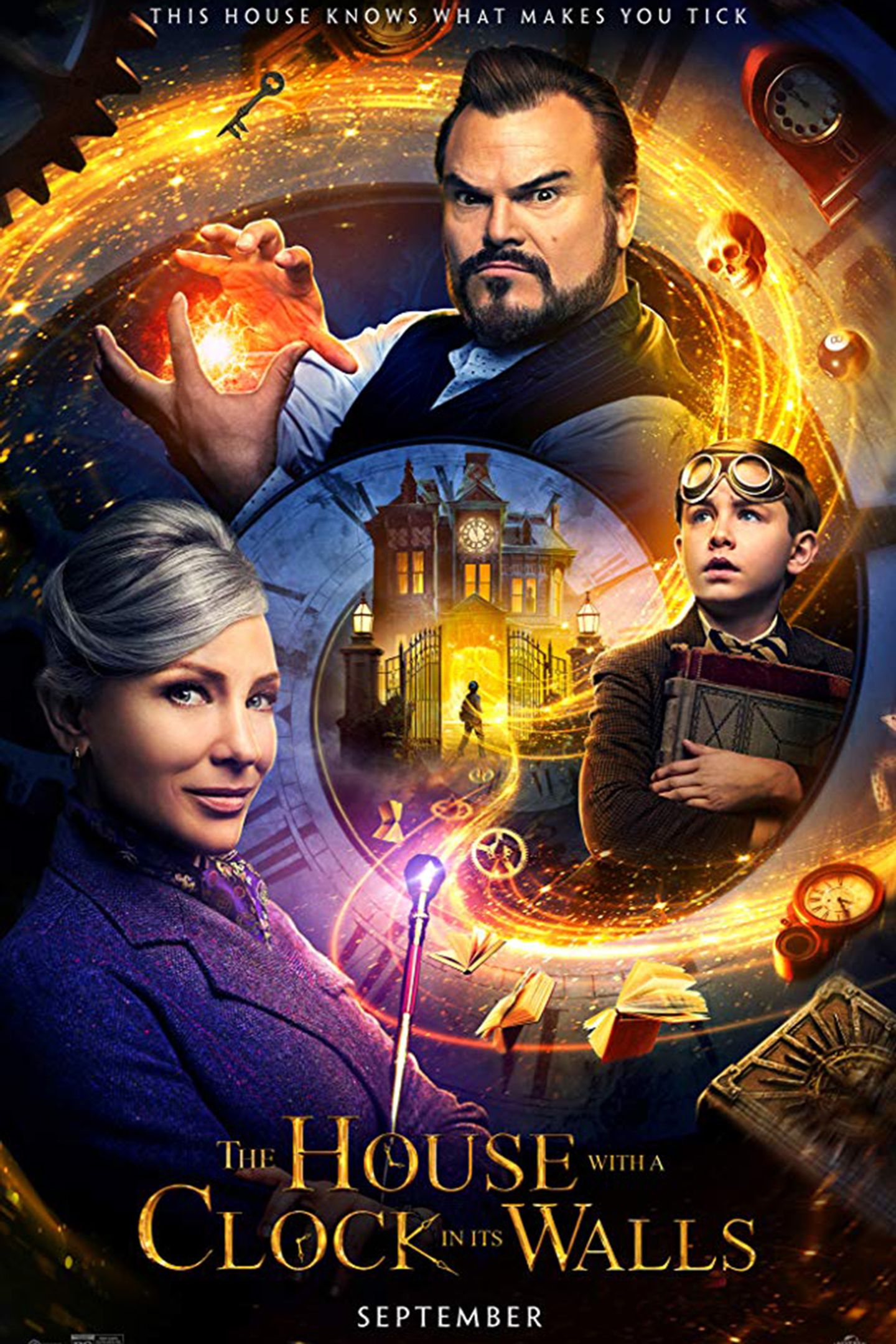 Plakat for 'The House With A Clock In Its Walls'