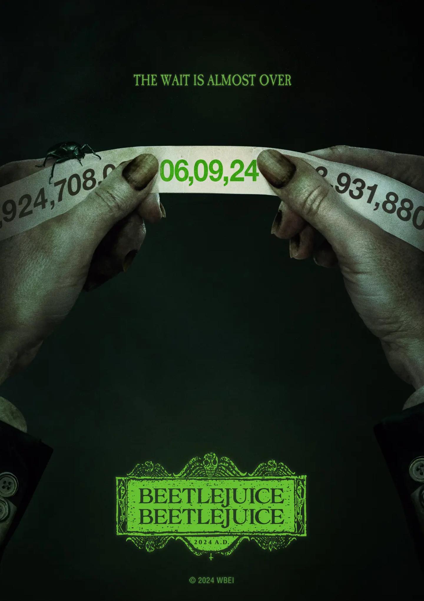 Plakat for 'Beetlejuice Beetlejuice '