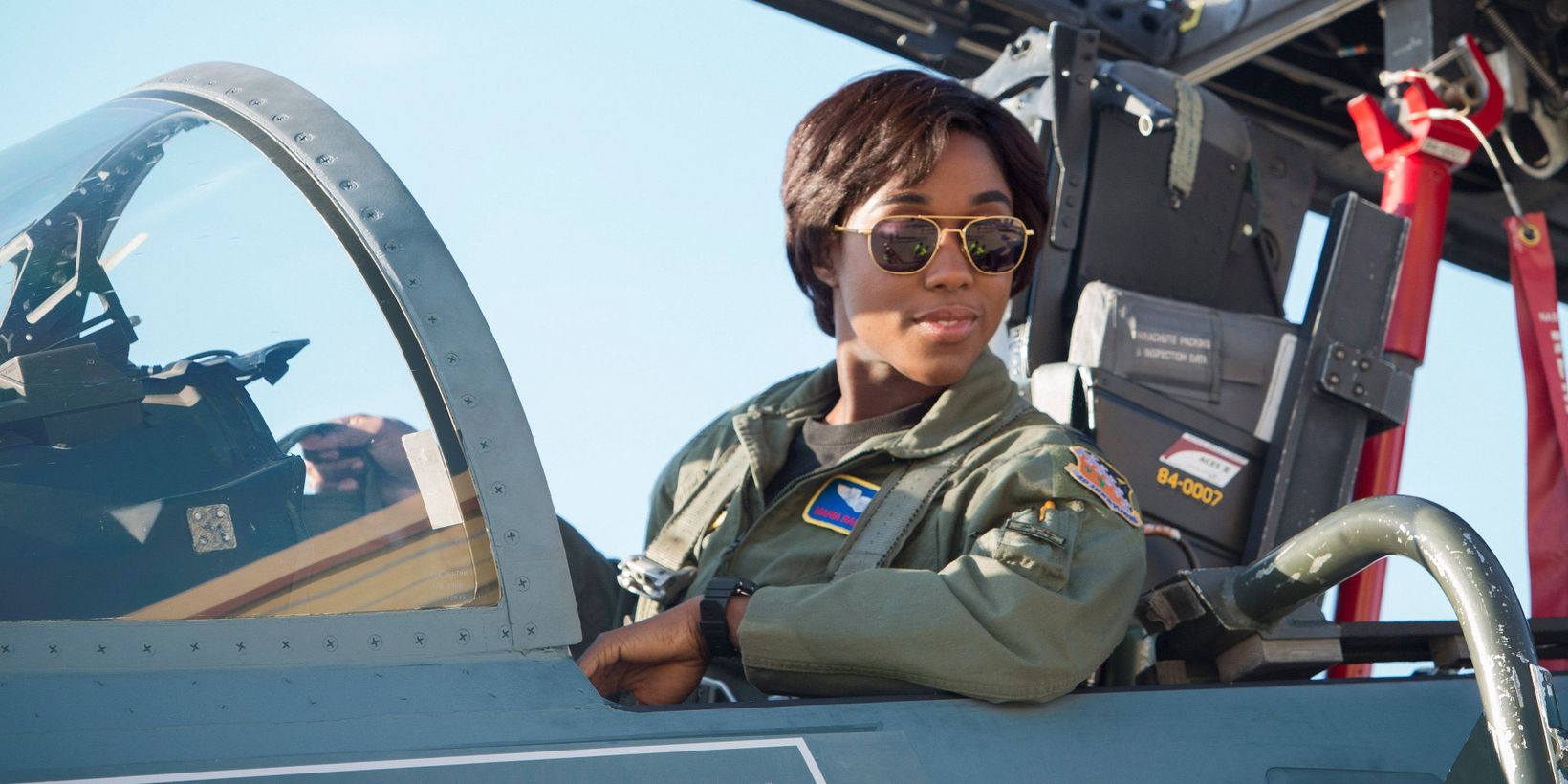 Lashana Lynch som Maria Rambeau i Captain Marvel