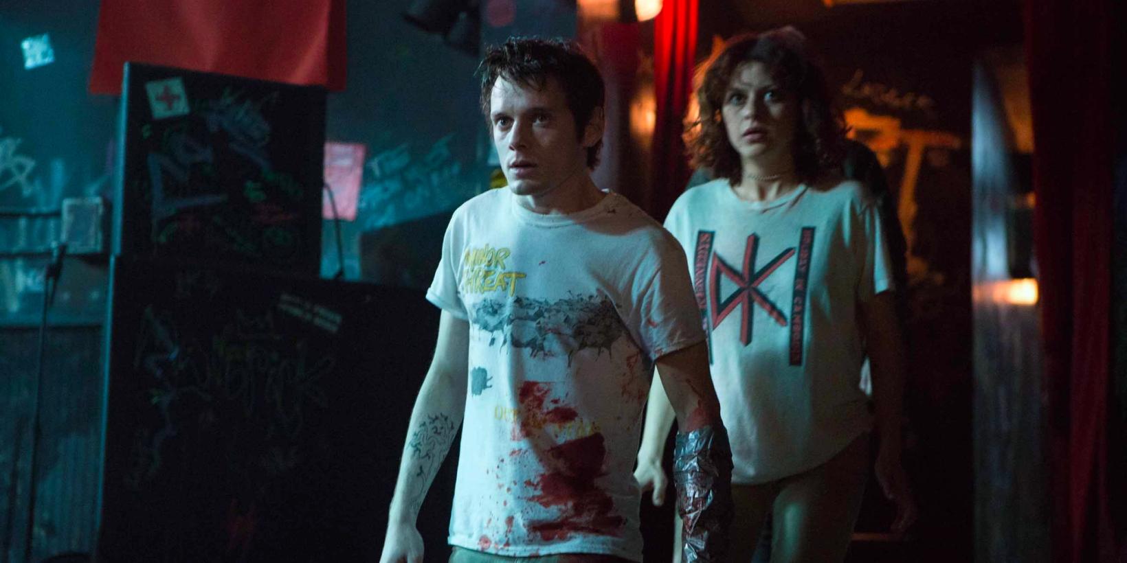 Anton Yelchin og Alia Shawkat i Green Room