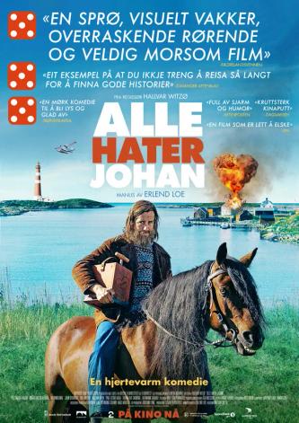 Plakat for 'Alle hater Johan'