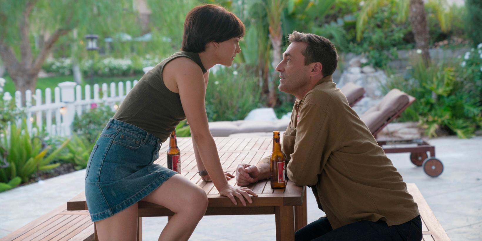 Natalie Portman og Jon Hamm i Lucy in the Sky