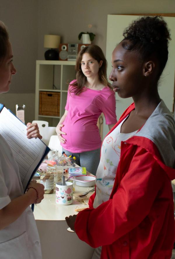 Bilde fra 'Unge mødre'