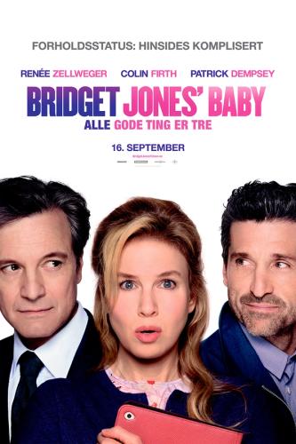 Plakat for 'Bridget Jones' Baby: Alle gode ting er tre'