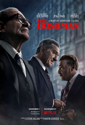 Plakat for 'The Irishman'