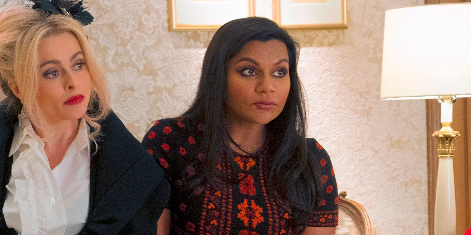 Mindy Kaling og Helena Bonham Carter i Ocean's 8