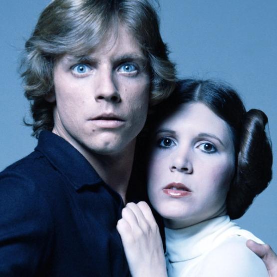Mark Hamill og Carrie Fisher, Star Wars