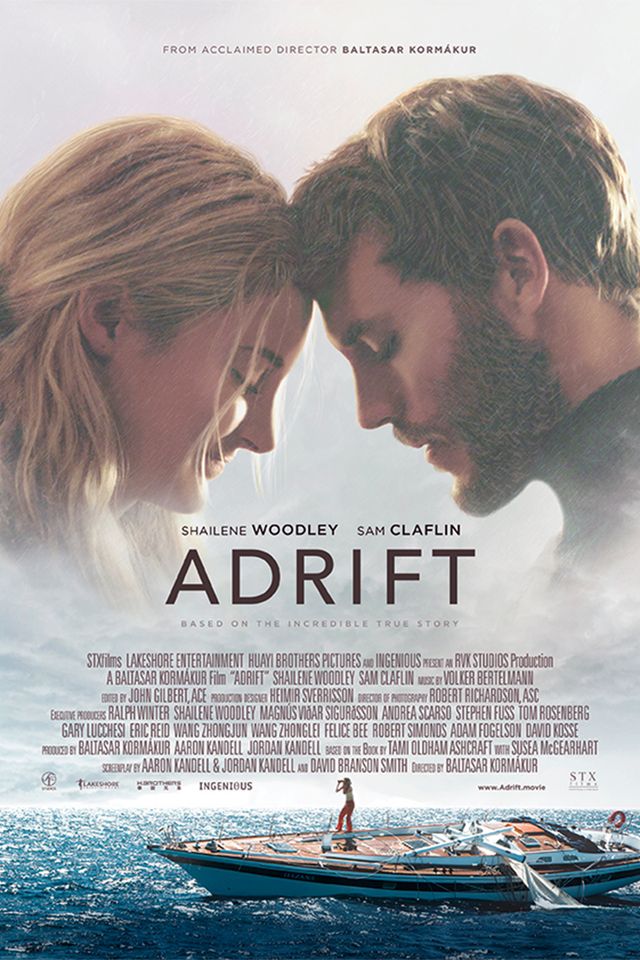 Shailene Woodley og Sam Claflin i Adrift