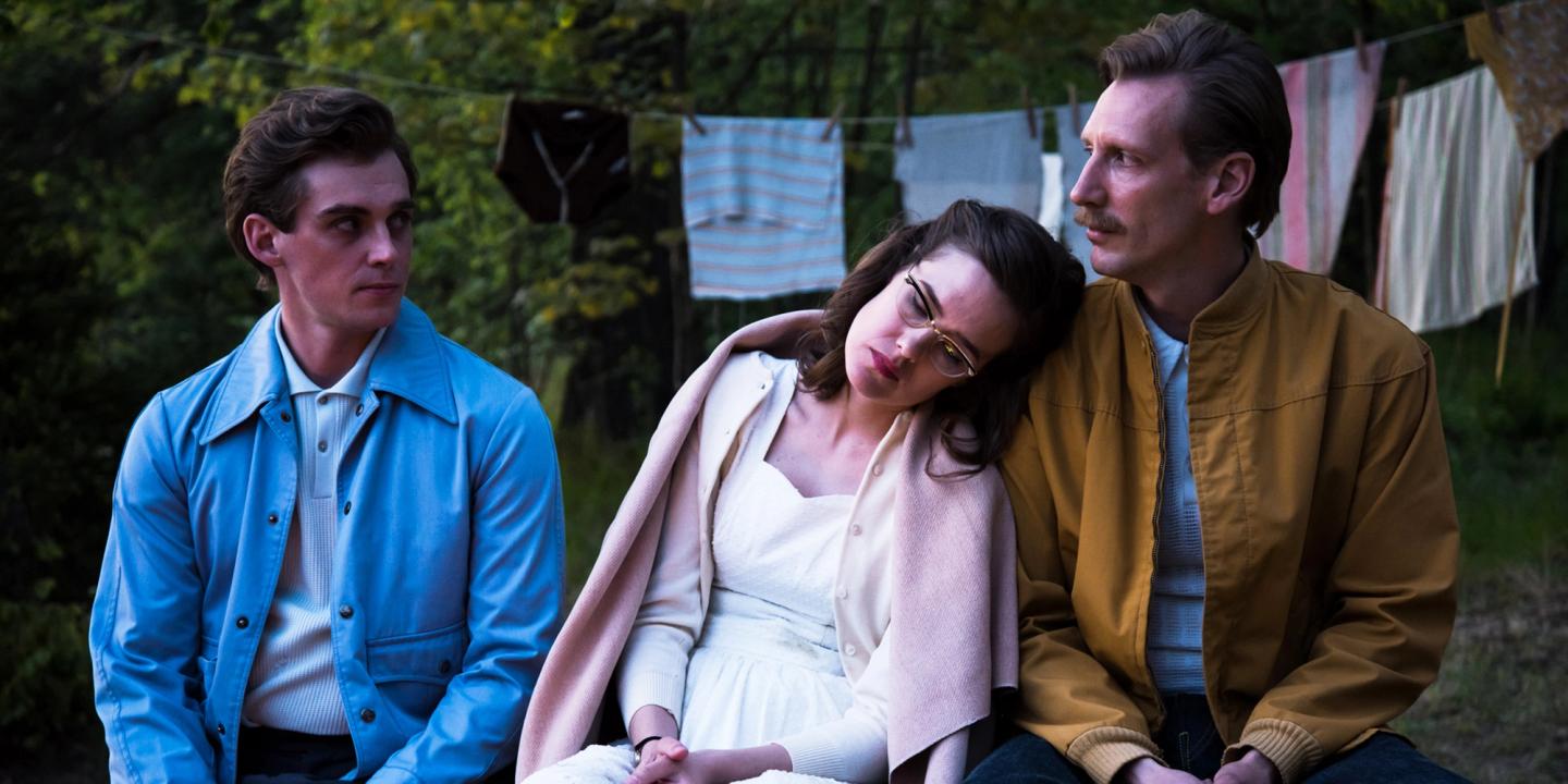 Lauri Tilkanen, Jessica Grabowsky og Pekka Strang i Tom of Finland