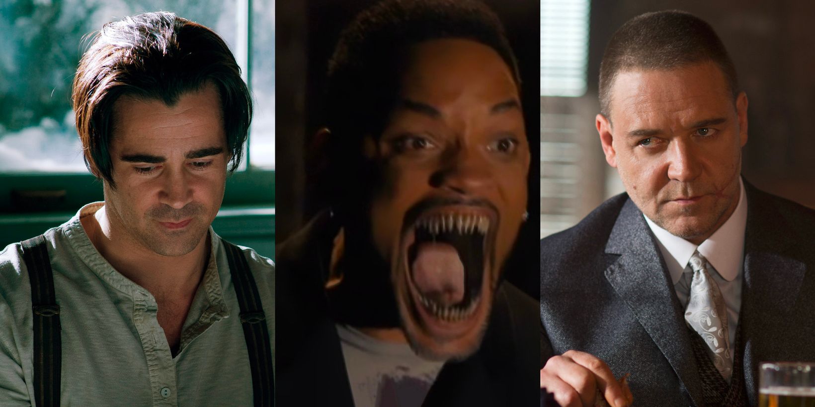 Colin Farrell, Will Smith og Russell Crowe i Winter’s Tale