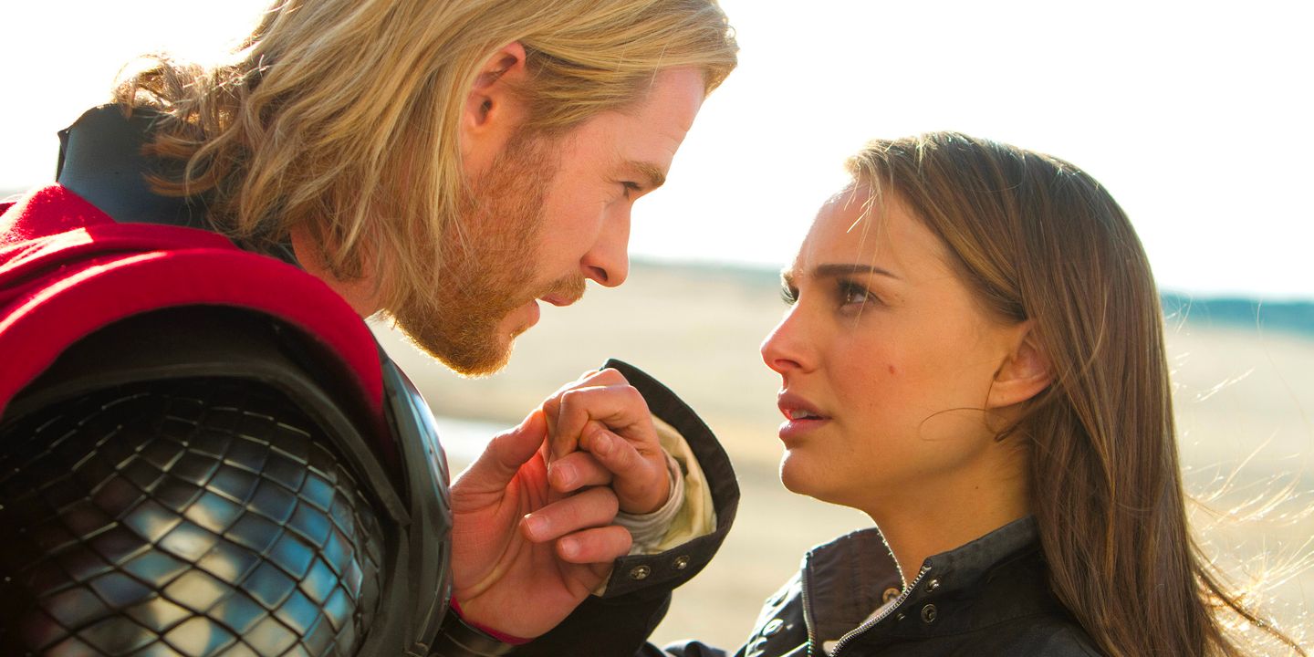 Chris Hemsworth og Natalie Portman i Thor (2011)