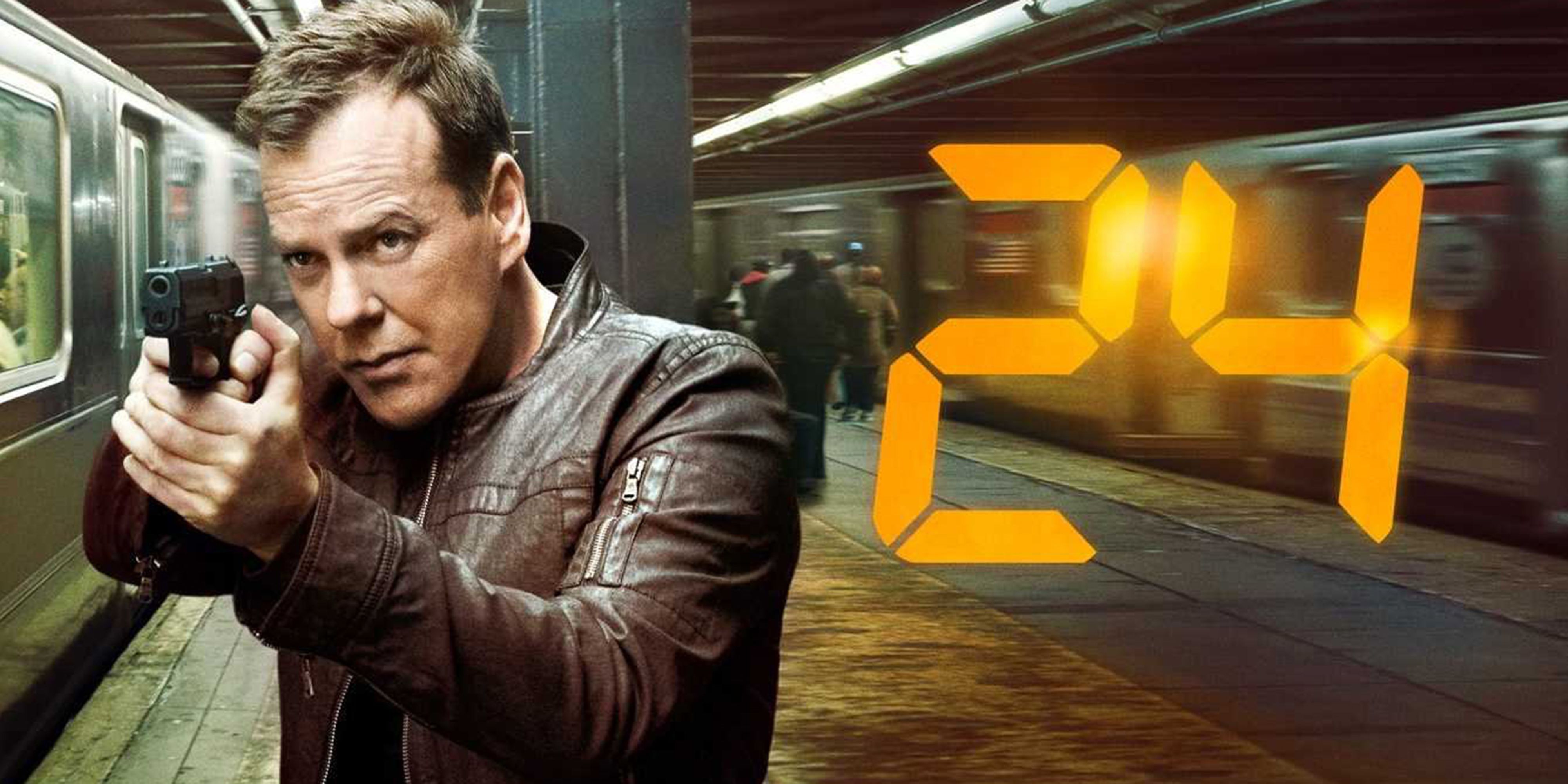 Kiefer Sutherland som Jack Bauer i 24