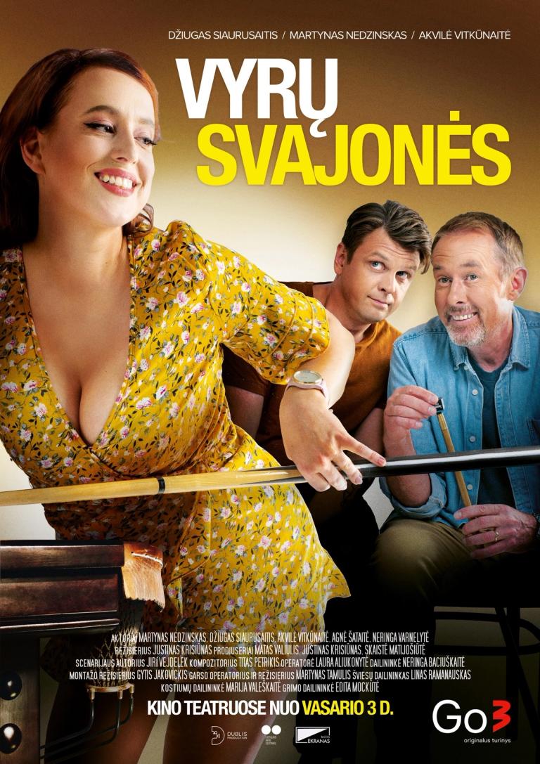 Plakat for 'Vyru svajones'