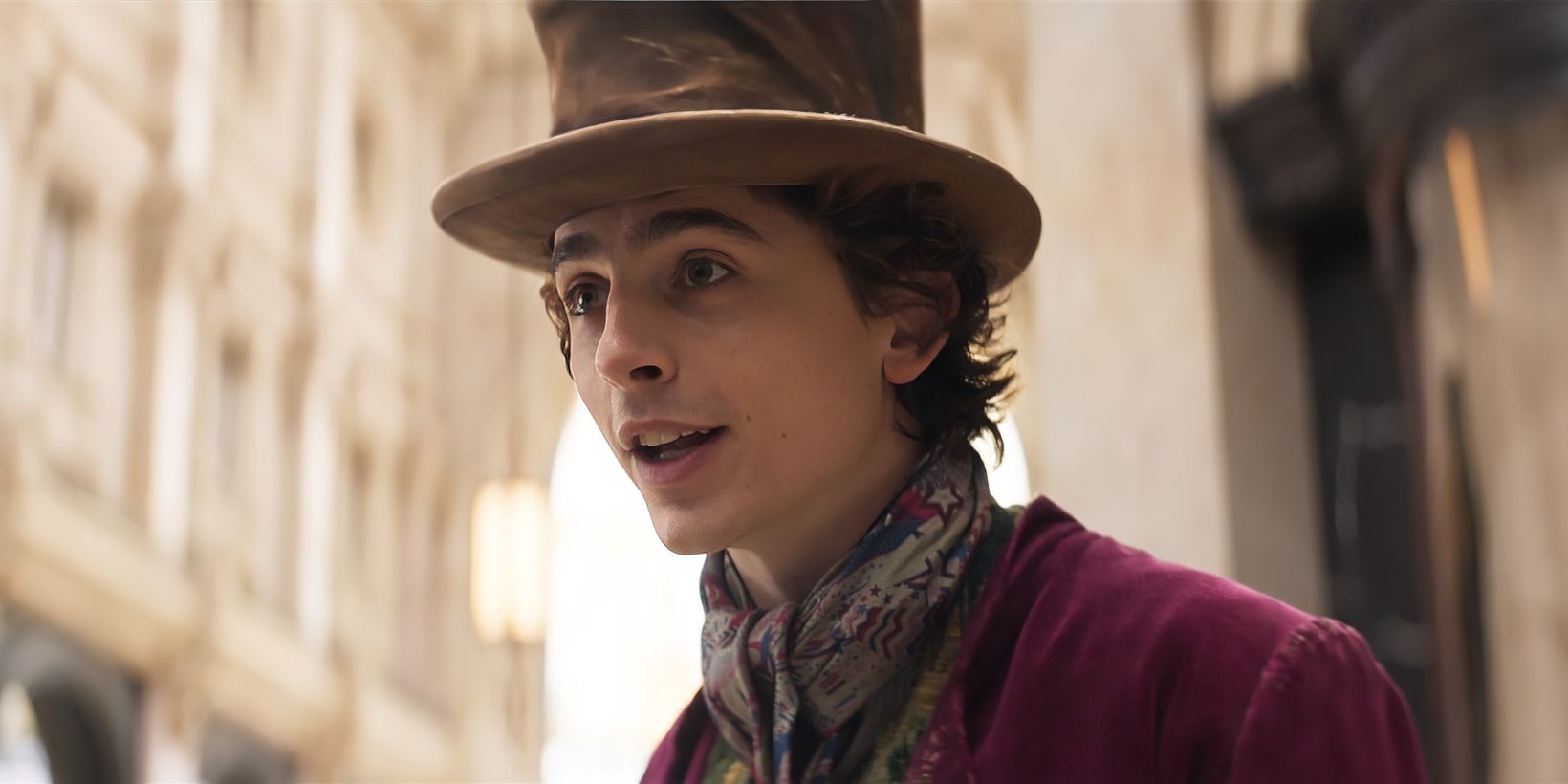Timothée Chalamet i Wonka