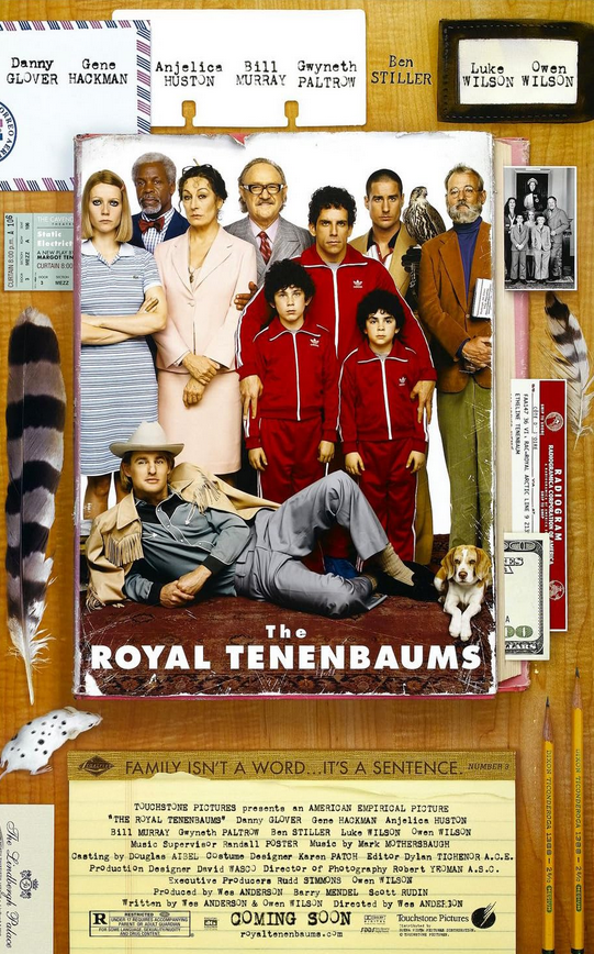 Bilde fra 'The Royal Tenenbaums'