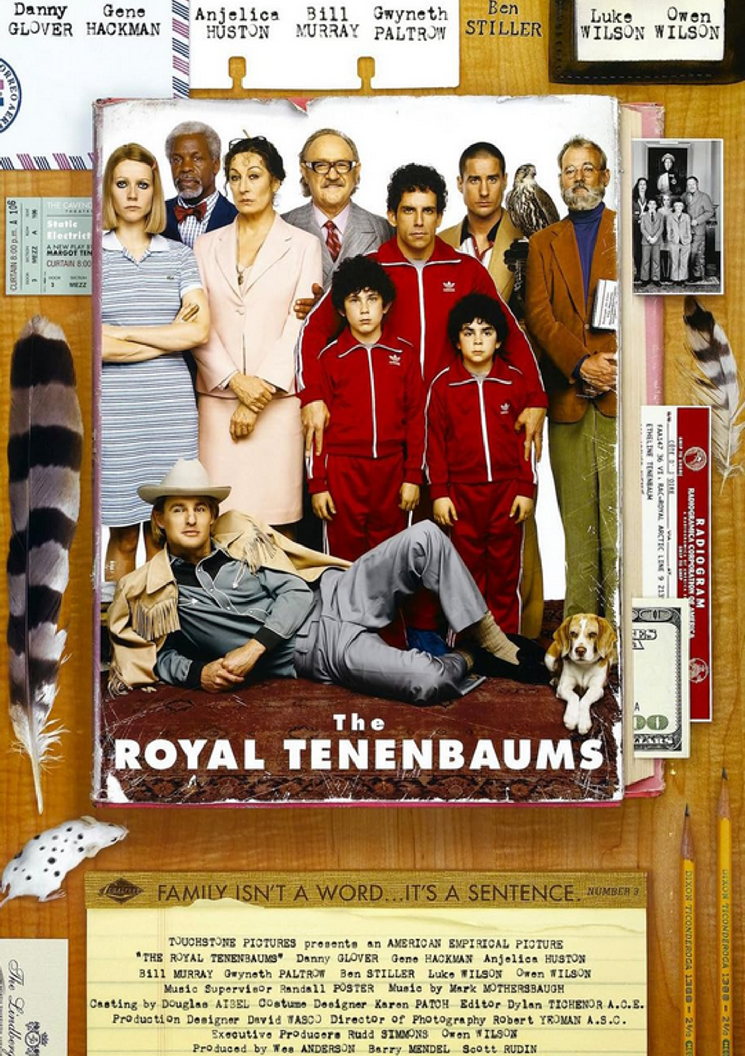 Plakat for 'The Royal Tenenbaums'