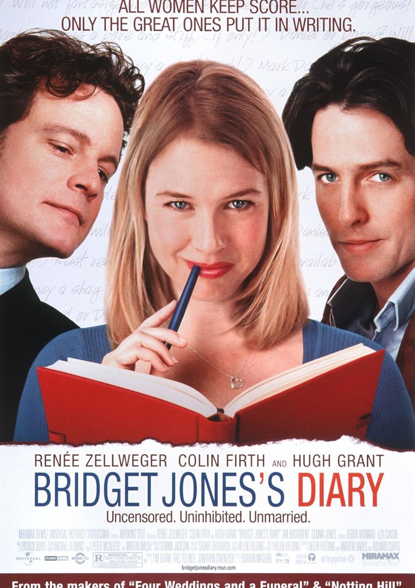 Plakat for 'Bridget Jones Dagbok'