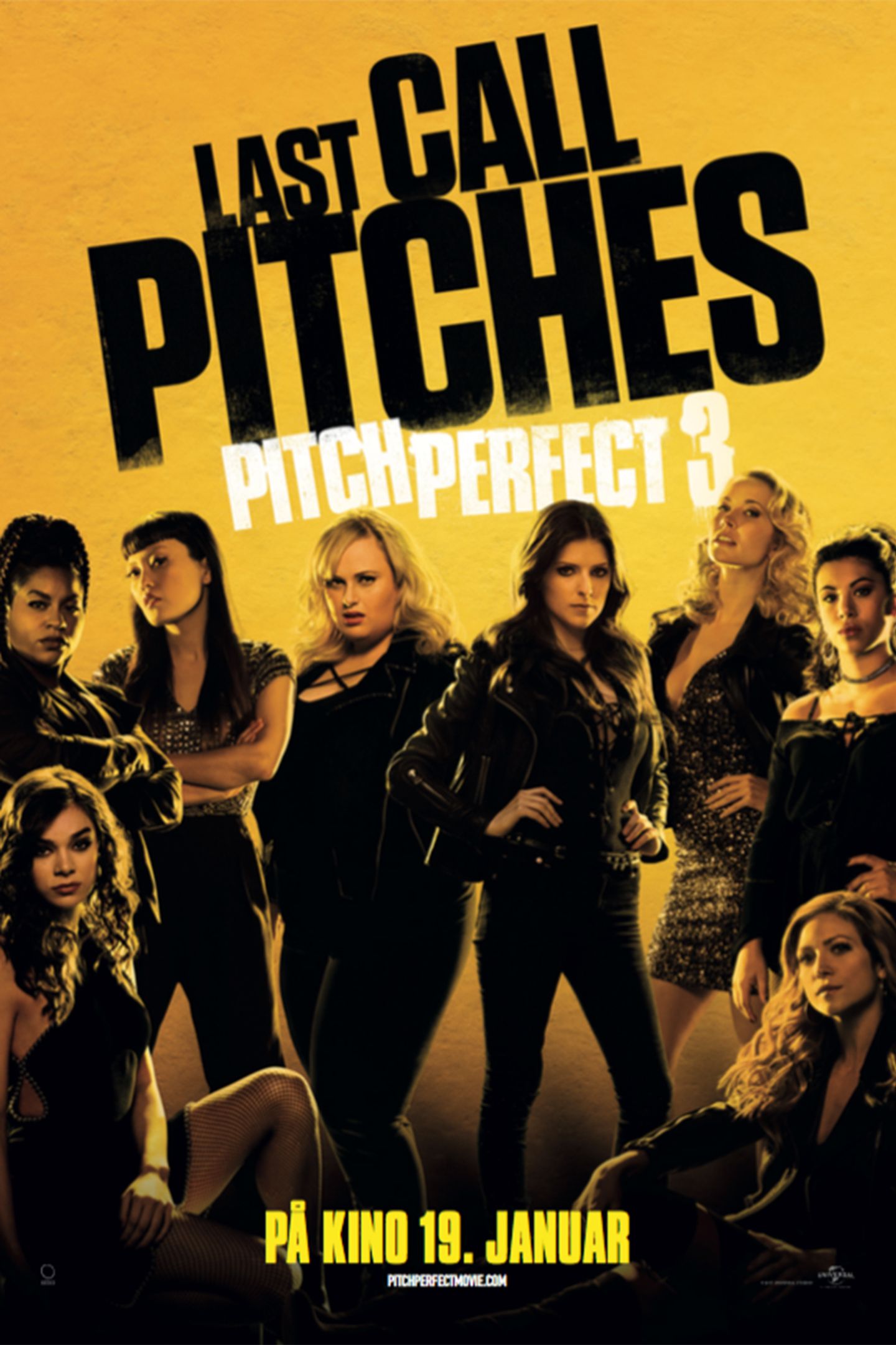 Plakat for 'Pitch Perfect 3'