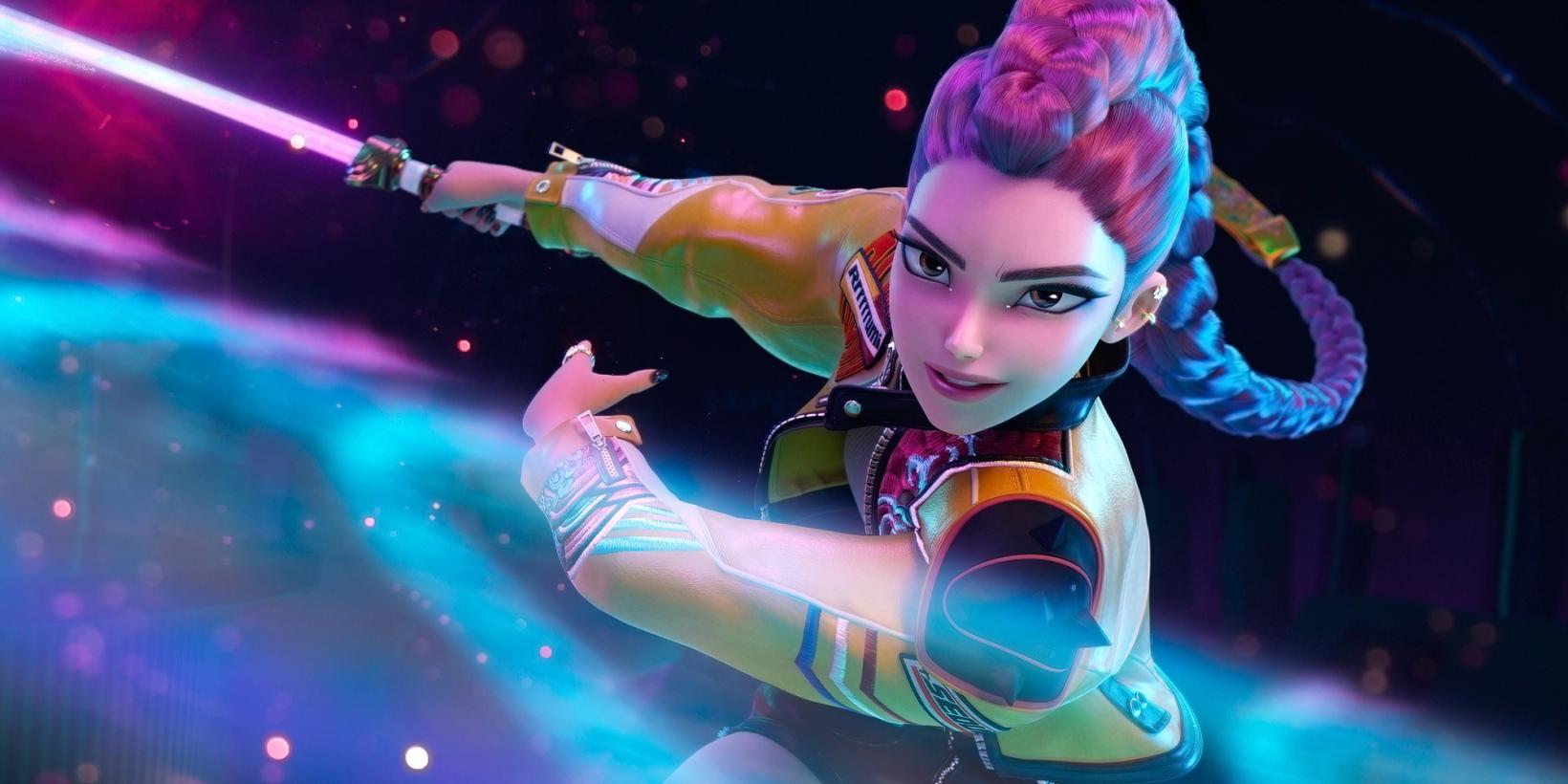 Stillbilde fra K-Pop Demonjegerne/KPop Demon Hunters