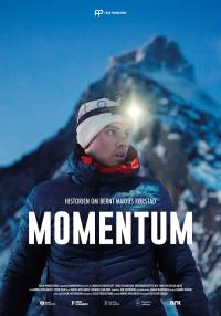 Plakat for 'Momentum: Historien om Bernt Marius Rørstad'