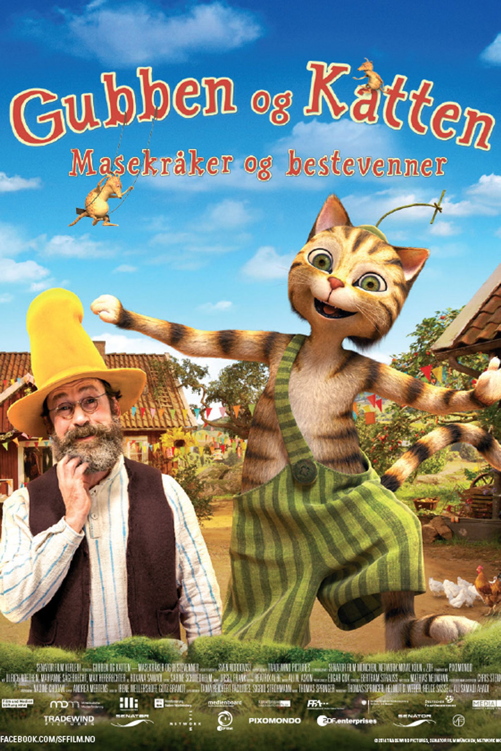 Gubben og Katten -Masekråker og bestevenner