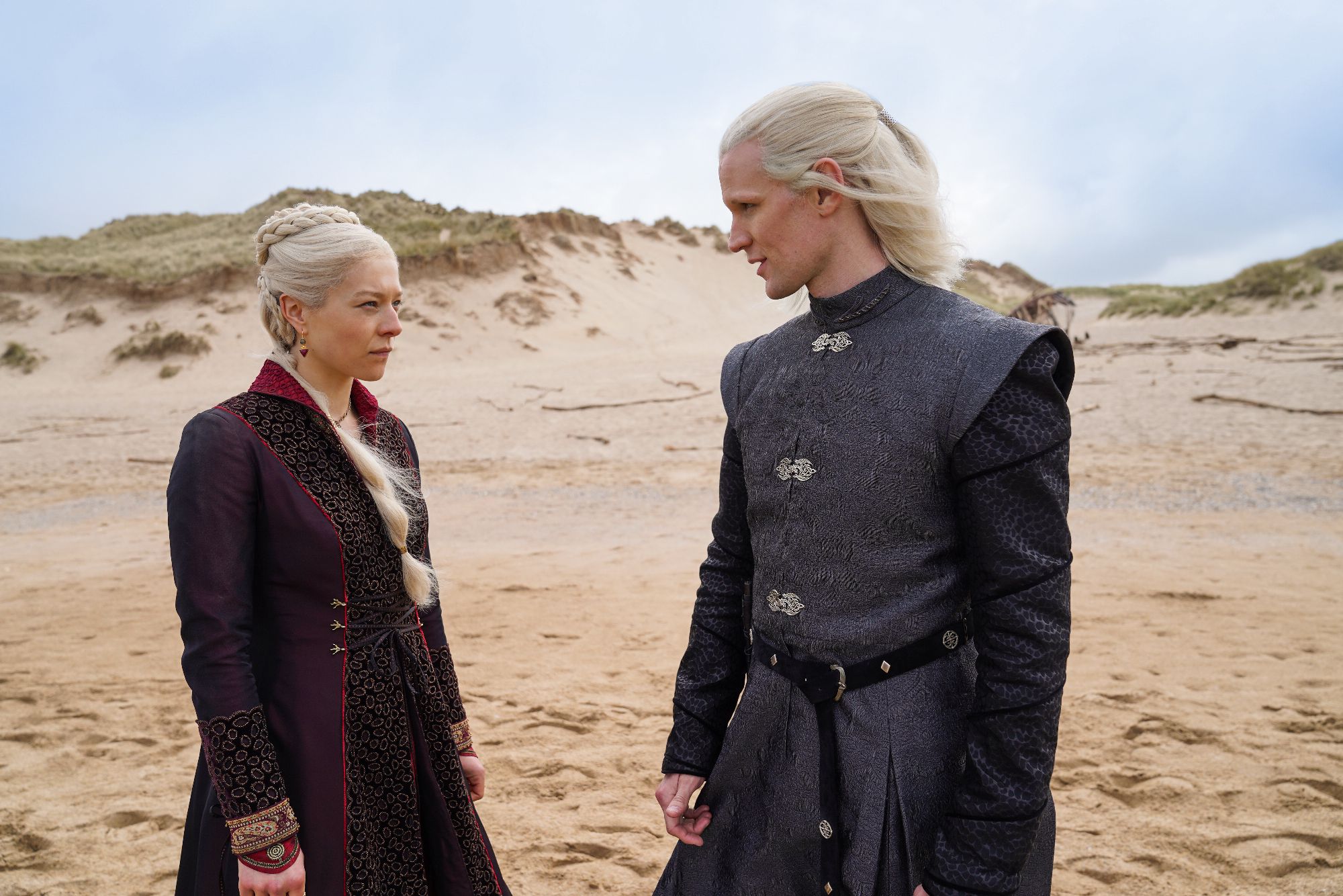 Emma D'Arcy og Matt Smith i House of the Dragon