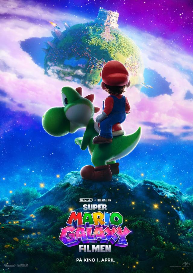 Bilde fra 'Super Mario Galaxy filmen'