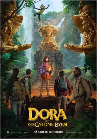 Plakat for 'Dora og den gyldne byen'