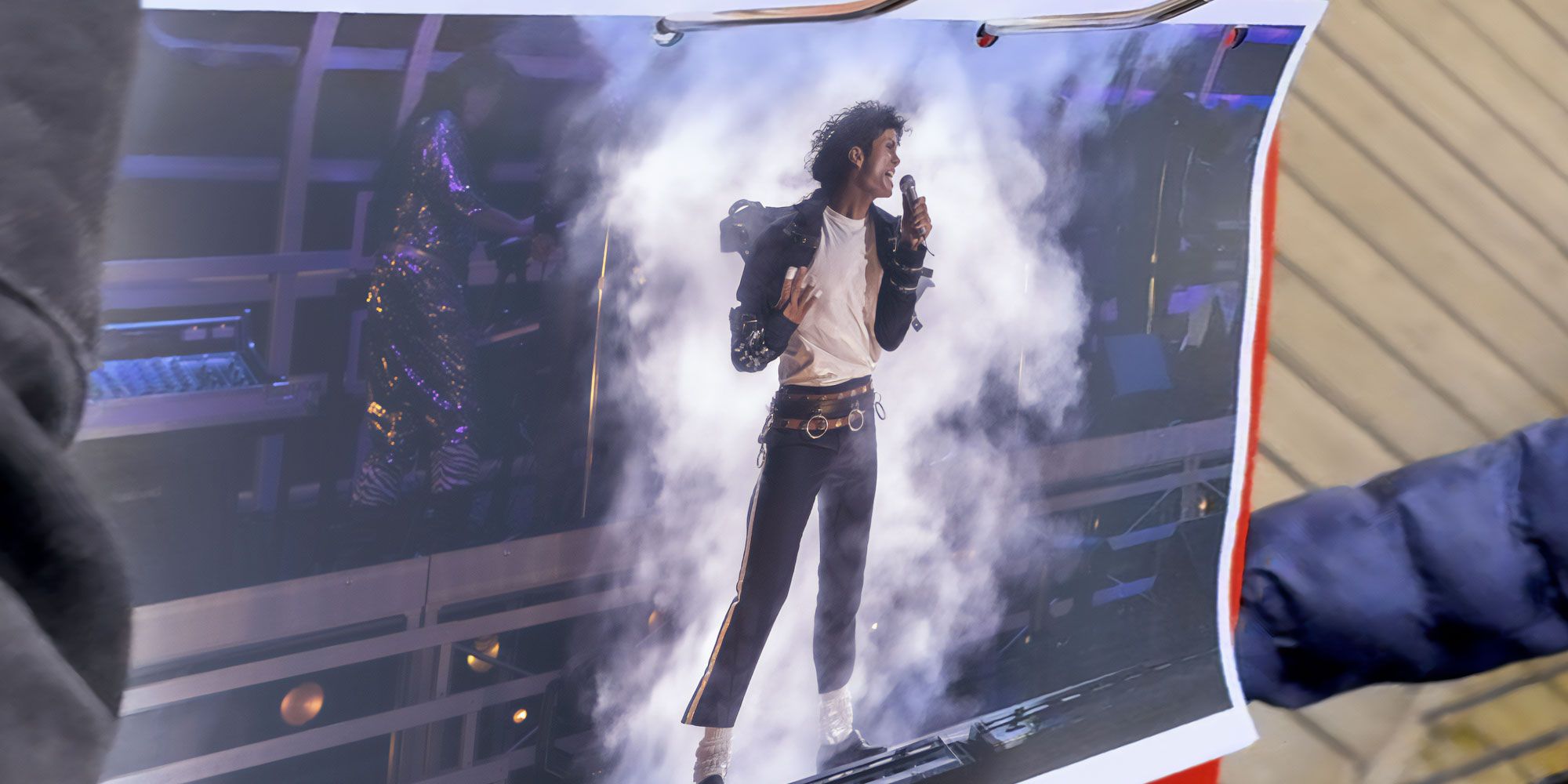 Jaafar Jackson som Michael Jackson i Michael