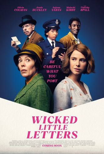 Plakat for 'Wicked Little Letters'