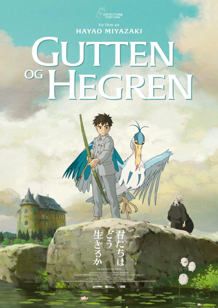Gutten og hegren - Plakat